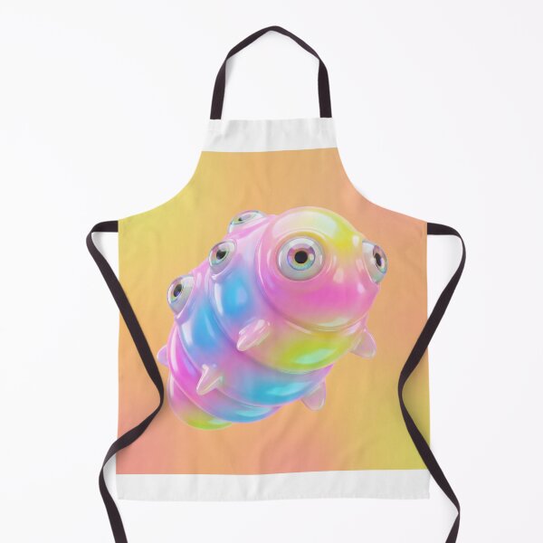 Item preview, Pastel Rainbow Blob Creature with Many Eyes designed and sold by maboroshilab.