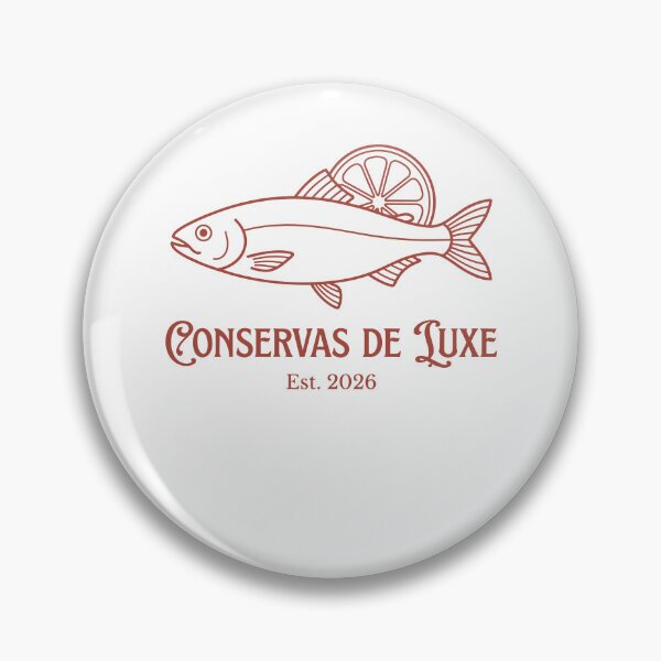 Item preview, Vintage Conservas De Luxe Tinned Fish Aesthetic Illustration designed and sold by julexy.