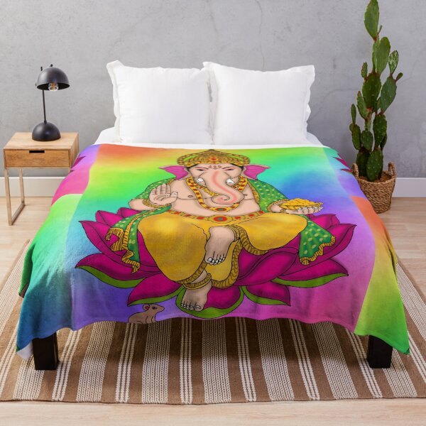 Item preview, Lord Ganesha Sacred Design – Hindu Elephant God Art Illustration designed and sold by Harshit_Digital_Arts.