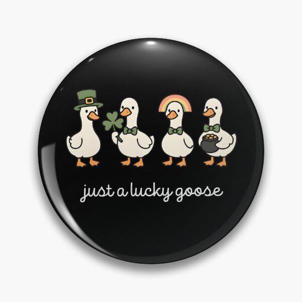 Item preview, Just A Lucky Goose designed and sold by CartoonGang.