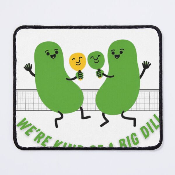 Item preview, Funny t-shirt of pickles playing pickleball designed and sold by RJsTees.