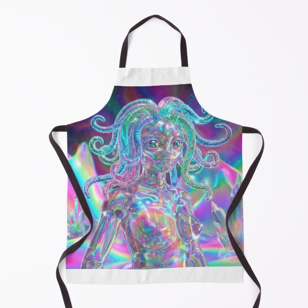 Item preview, Holographic Crystal Medusa in Rainbow Realm designed and sold by maboroshilab.