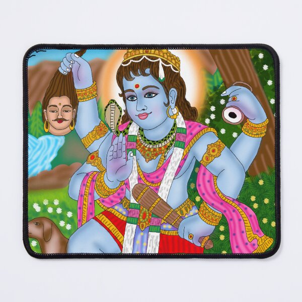 Item preview, Kaal Bhairav Sacred Illustration – Dark Shiva Form Artistic Design designed and sold by Harshit_Digital_Arts.