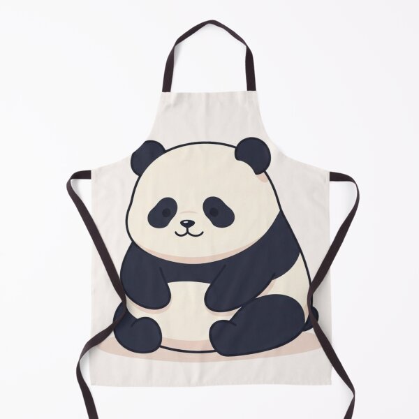 Item preview, Cute Kawaii Panda Sitting Illustration designed and sold by soletstudio.