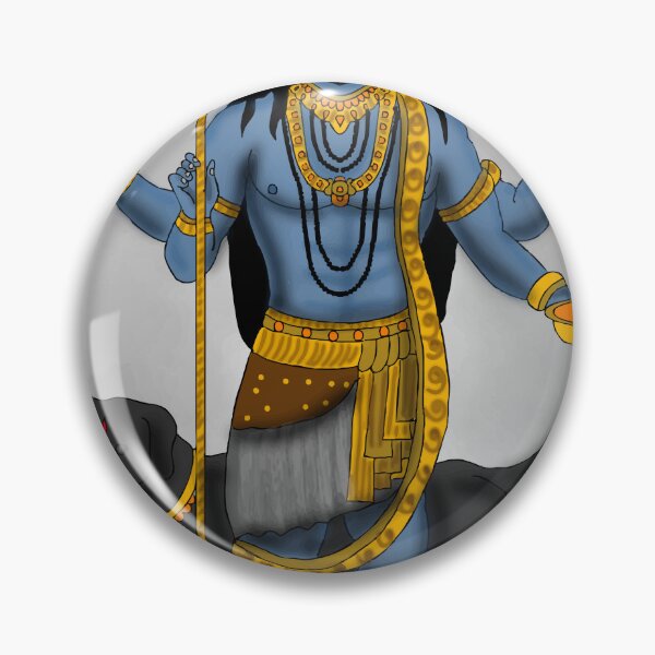 Item preview, Bhairava God Devotional Art – Symbolic Hindu Mythology Design designed and sold by Harshit_Digital_Arts.