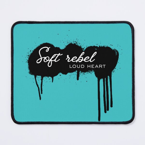 Item preview, 80s Vibe Mood Tshirt - Soft Rebel, Loud Heart 2.0 designed and sold by UBU-space.