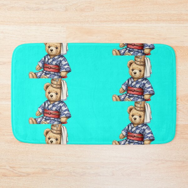 Item preview, Relaxing Onsen Bear - Japanese Hot Spring Bath Style designed and sold by Maison Taro.