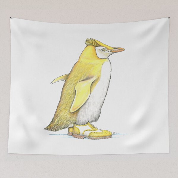 Item preview, Golden Penguin in Two Toned Oxfords designed and sold by JimsBirds.