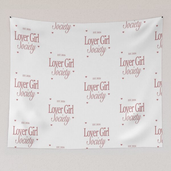 Item preview, Est.2026, Lover Girl Society designed and sold by ArtzyFlow.