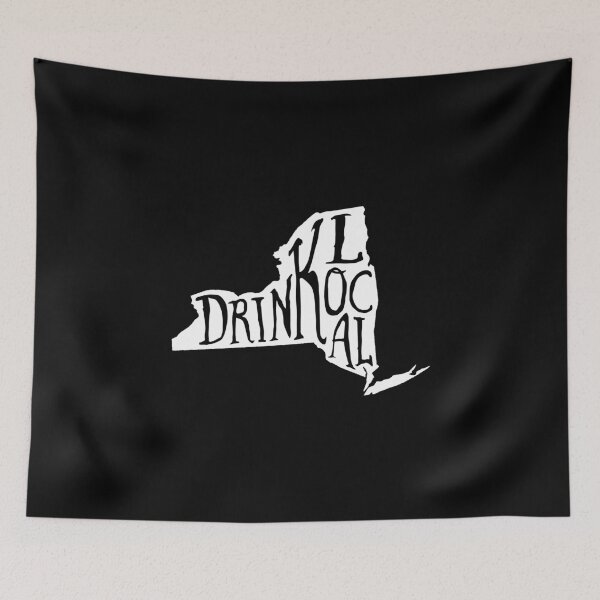 Item preview, Drink Local New York State Outline Craft Beer designed and sold by graf1k.