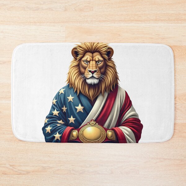 Item preview, The American Lion King - Wrestling Champion Nightmare Parody designed and sold by The Grumpy Pet Club.