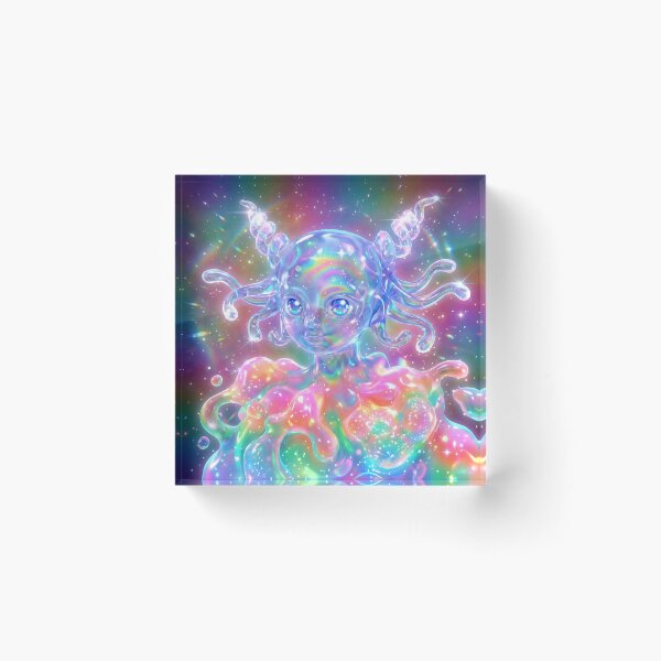 Item preview, Cosmic Bubble Spirit in Nebula Glow designed and sold by maboroshilab.