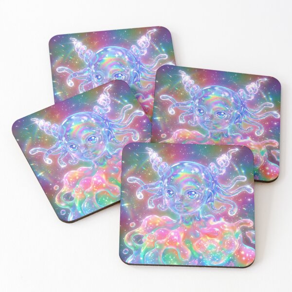Item preview, Cosmic Bubble Spirit in Nebula Glow designed and sold by maboroshilab.