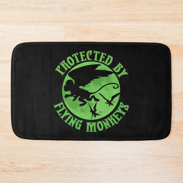 Item preview, Flying Monkey Witch Protected By Flying Monkeys Wizard Of Oz Wicked Witch Halloween  designed and sold by Desi-Xeno.