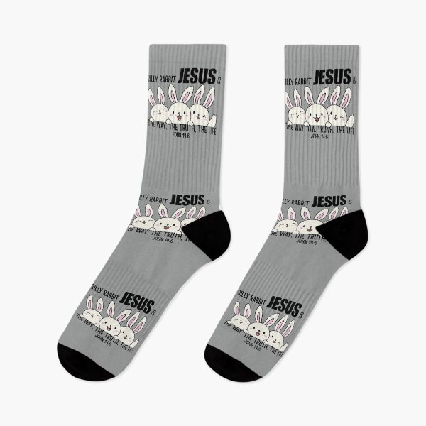 Item preview, Silly Rabbit, Jesus Is The Way, Truth, Life, John 14:6, Bunnies designed and sold by Forevermore.