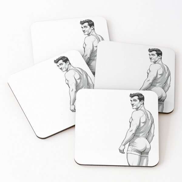 Item preview, Wrestle man John designed and sold by Daddy Issues Art Co.