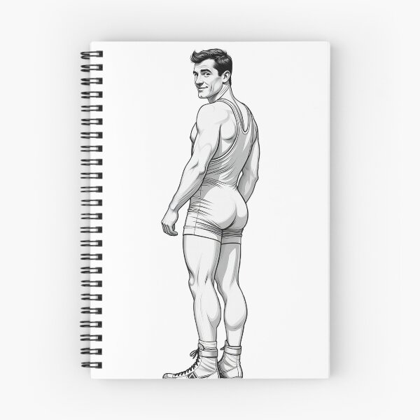 Item preview, Wrestle man John designed and sold by Daddy Issues Art Co.