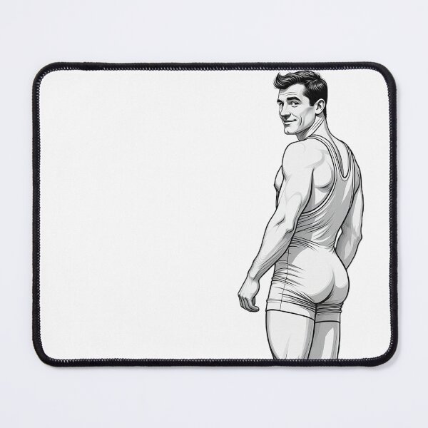 Item preview, Wrestle man John designed and sold by Daddy Issues Art Co.