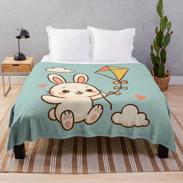 Item preview, Easter Bunny Flying a Kite designed and sold by Ghost on Toast.