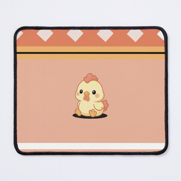 Item preview, Chibi Plush Chicken – Cute Pastel Kawaii with Patterns designed and sold by CowlyCryptik.