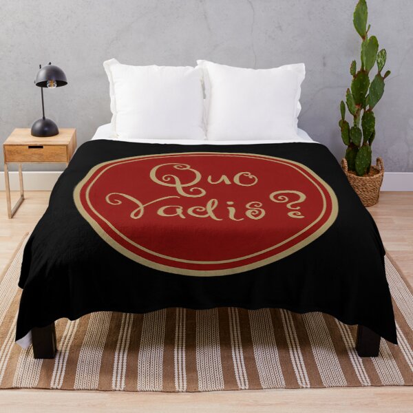 Item preview, Quo Vadis Latin Phrase Neon designed and sold by ubsuqltc46.