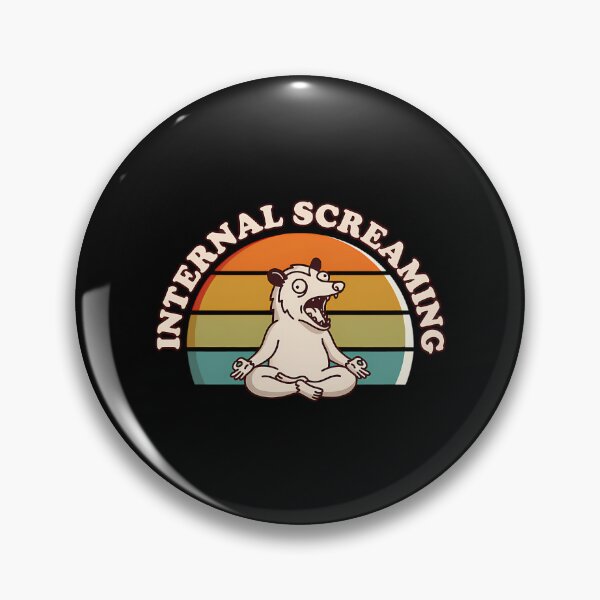Item preview, Internal Screaming Zen Opossum designed and sold by ubsuqltc46.