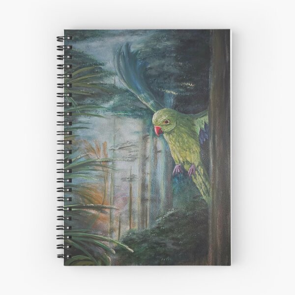 Item preview, Oil Painting of Beautiful Rain Forest-Tropical Bird designed and sold by MaritzaGoodIdea.