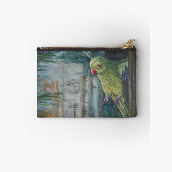 Item preview, Oil Painting of Beautiful Rain Forest-Tropical Bird designed and sold by MaritzaGoodIdea.