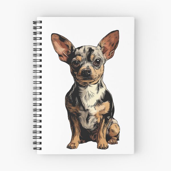 Item preview, Blue Merle Chihuahua Dog Illustration designed and sold by whyitsme.