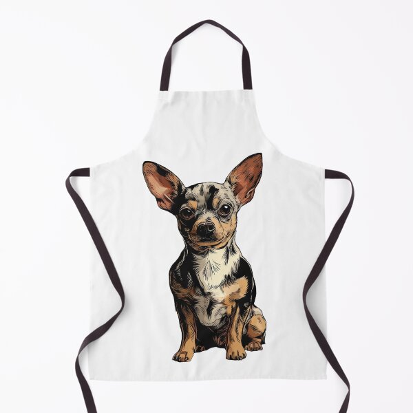 Item preview, Blue Merle Chihuahua Dog Illustration designed and sold by whyitsme.