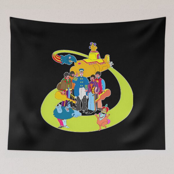 Item preview, Beatles Yellow Submarine Music Cartoon designed and sold by badr09.