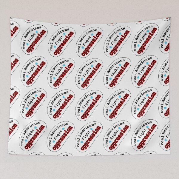 Item preview, Real Americans fight oppression, blank or white background designed and sold by mntimg.