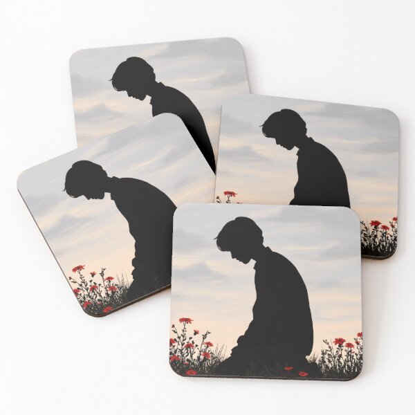 Item preview, Silent Prayer Among Scarlet Flowers designed and sold by Cozirlax.