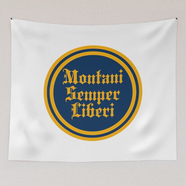 Item preview, Montani Semper Liberi Mountaineers designed and sold by ubsuqltc46.