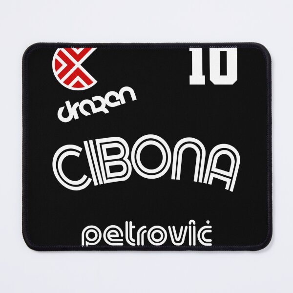 Item preview, Drazen Petrovic Retro Croatia Basketball Jersey designed and sold by wurnbo.