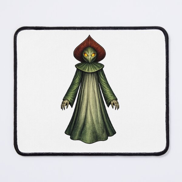 Item preview, Flatwoods Monster Cryptid – Vintage UFO Folklore Creature designed and sold by The Dark Files.