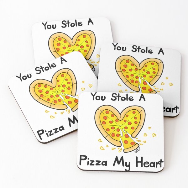 Item preview, 'You Stole a Pizza My Heart' designed and sold by WorksOfWhimsies.