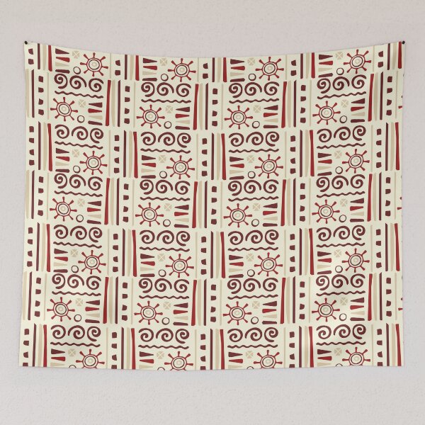 Item preview, High End Symbolic Checkered - Ethnic Polynesian Tribal  - Wedding Gift Ideas designed and sold by RoyalStarsPatts.