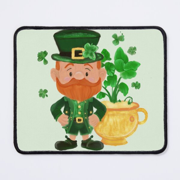 Item preview, Hand-Drawn Leprechaun designed and sold by TabersTrades.