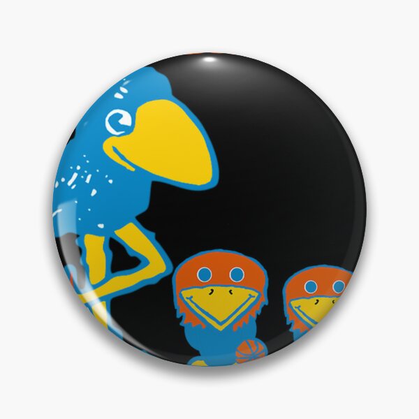 Item preview, Fuente de circo de baloncesto de los Ku Jayhawks de 1912, mascota mamá pájaro con crías de Jays designed and sold by RyanxFootball.