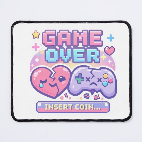 Item preview, Kawaii Arcade Heart & Controller Sticker / T-Shirt designed and sold by craftedd.