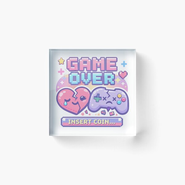 Item preview, Kawaii Arcade Heart & Controller Sticker / T-Shirt designed and sold by craftedd.
