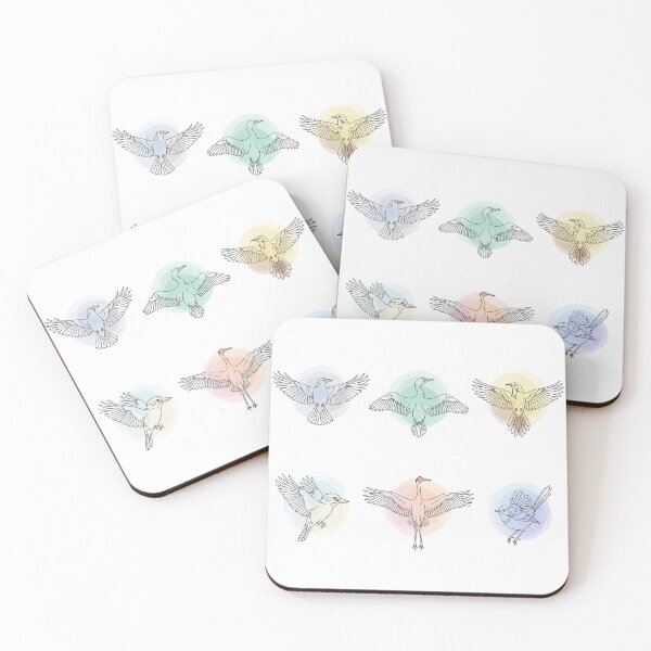 Item preview, Birds in Flight designed and sold by OffBeatLab.