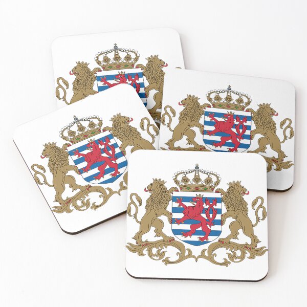 Item preview, Coat Of Arms Of Luxembourg designed and sold by Minimalistellar.