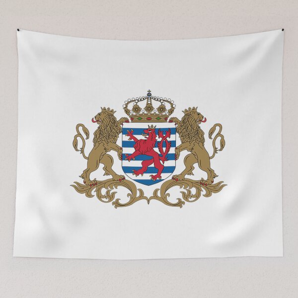 Item preview, Coat Of Arms Of Luxembourg designed and sold by Minimalistellar.