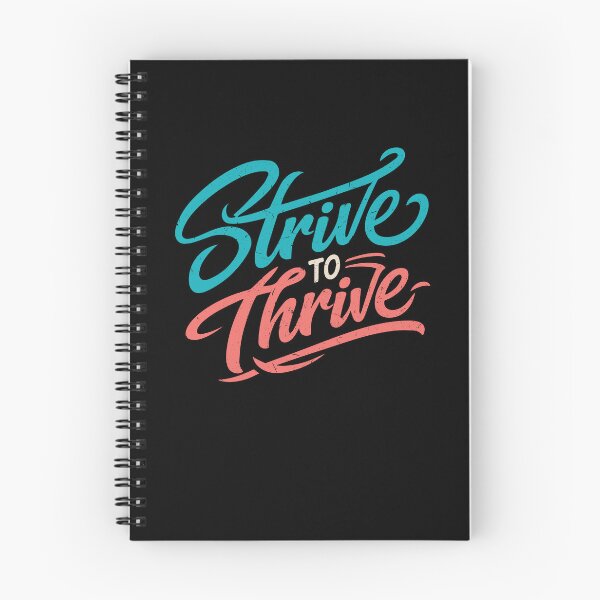 Item preview, Strive to Thrive – Motivation & Growth Mindset Quote designed and sold by Verse & Vibes.