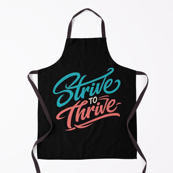 Item preview, Strive to Thrive – Motivation & Growth Mindset Quote designed and sold by Verse & Vibes.