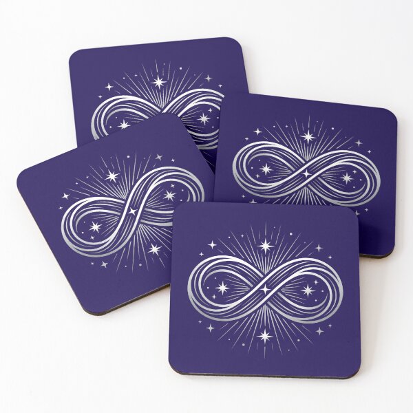 Item preview, Cosmic Infinity Symbol - Eternal Universe Engraving Art designed and sold by Ousuke ARTs.