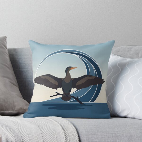 Item preview, Great Cormorant Wave designed and sold by OffBeatLab.