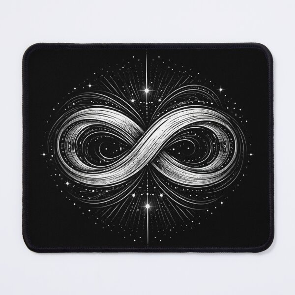 Item preview, Cosmic Infinity Symbol - Eternal Universe Engraving Art designed and sold by Ousuke ARTs.